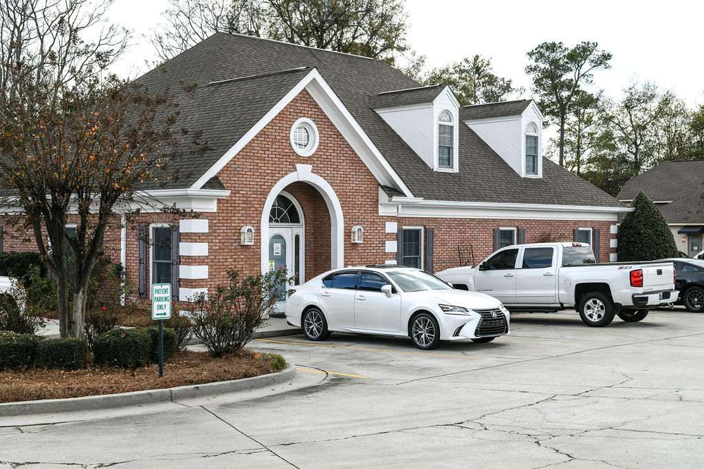 Hayslip Center office building exterior in Warner Robins, GA